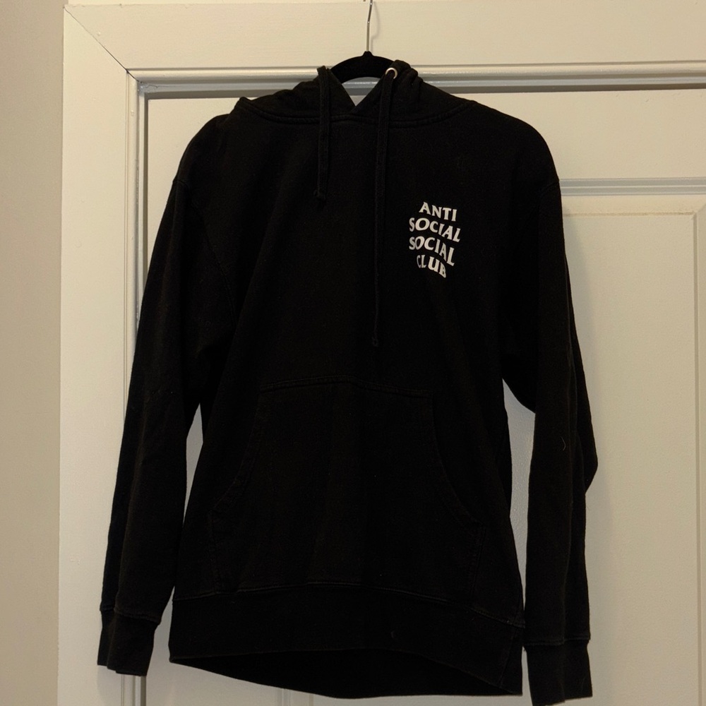 Anti Social Social Club Black Pullover Sweater